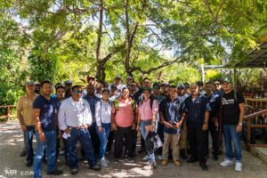 Group of BSI employees at the zoo